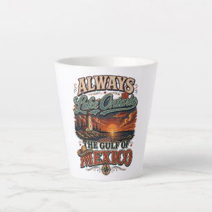 Tasse Latte Toujours le lac Ontario et le golfe du Mexique