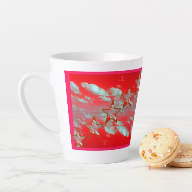 Tasse Latte Tourner, Pour Plus (En situation)