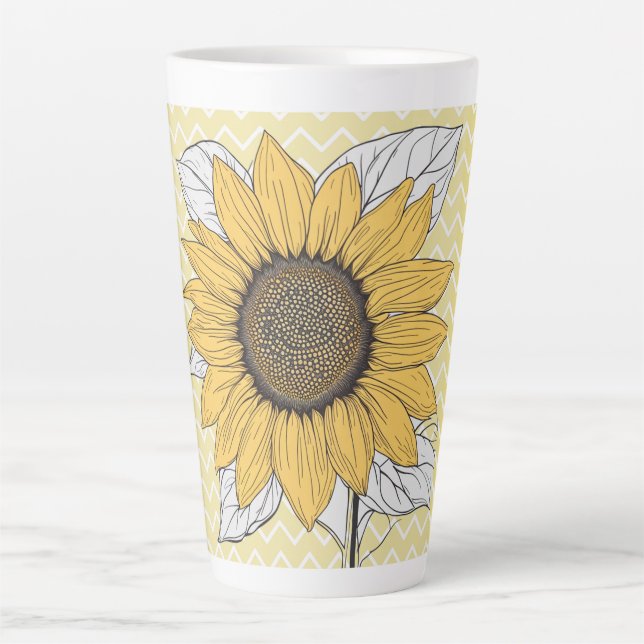 Tasse Latte "Tournesol" (Devant)