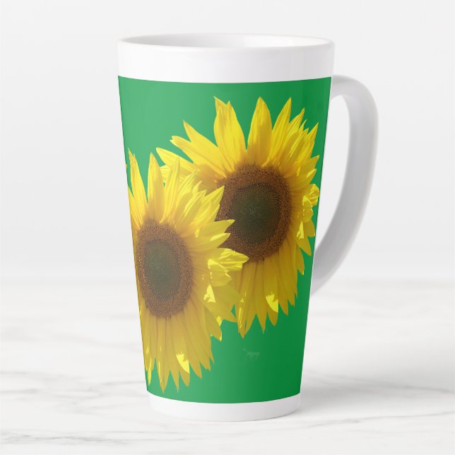 Tasse Latte Tournesol Sunshine  (Angle droit)