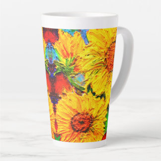 Tasse Latte Tournesols d'Impasto