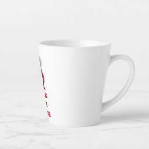 Tasse Latte Tout ce dont j'ai besoin, c'est du café et mon yor