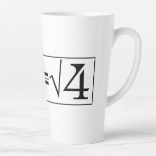 Tasse Latte Tout le génie des maths
