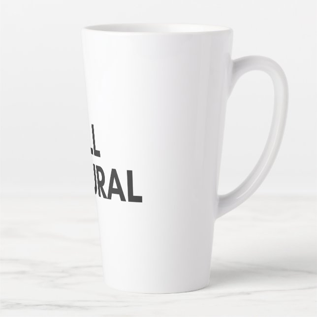 Tasse Latte tout naturel (Droite)