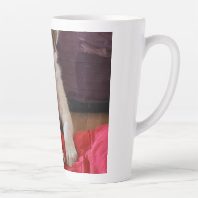 Tasse Latte Toutou heureux ! (Droite)