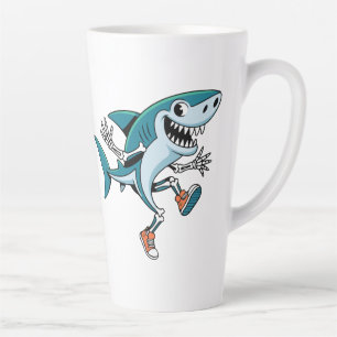 Tasse Latte Tralalero Tralala SkeleBoo Halloween Conception