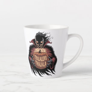 Tasse Latte Tralalero Tralala Vampire Citrouille Halloween
