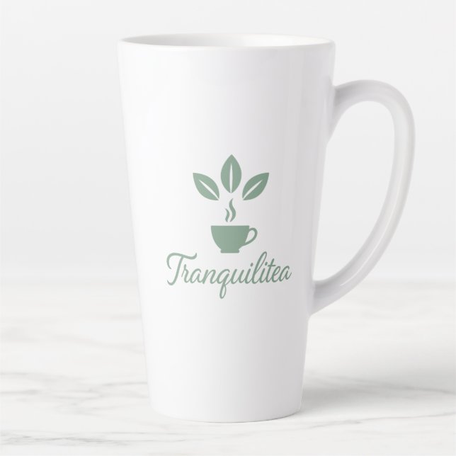 Tasse Latte Tranquilitea Amusante Thé Calme (Droite)