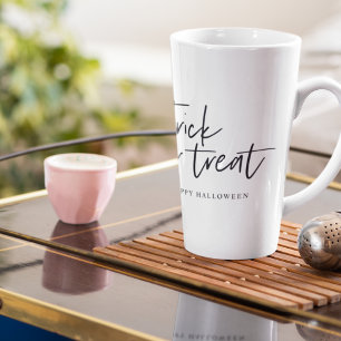 Tasse Latte Trick and treat   Happy Halloween