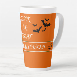 TASSE LATTE TRICK OU TRAITER HAPPY HALLOWEEN