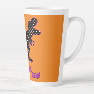 Tasse Latte Trick RAWR Treat! - Halloween Tyrannosaurus Rex