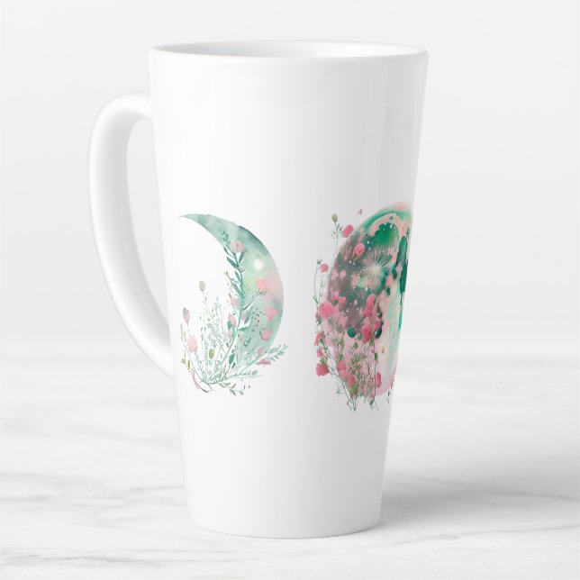 Tasse Latte Triple Lune (Angle gauche)