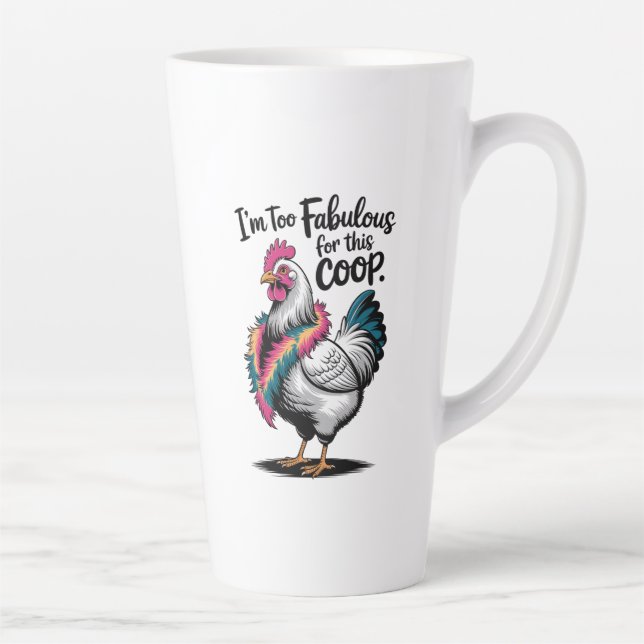 Tasse Latte Trop fabuleux pour cette coopérative (Droite)