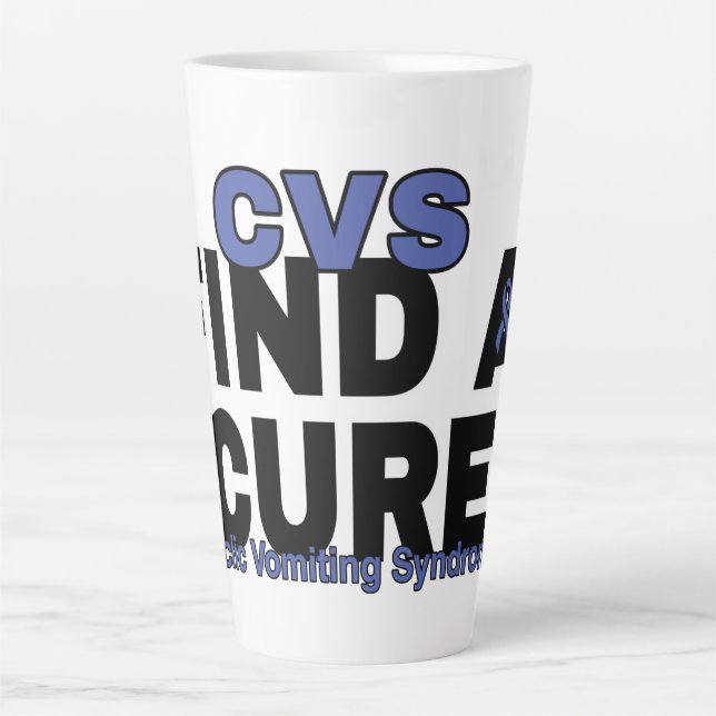 TASSE LATTE TROUVER UN CURE/BOLD...CVS (Devant)