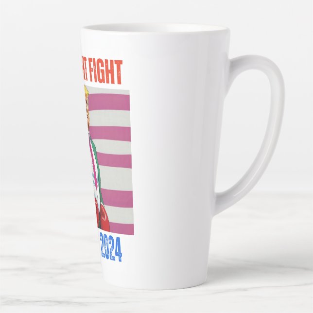 TASSE LATTE TRUMP 2024 COMBAT (Droite)