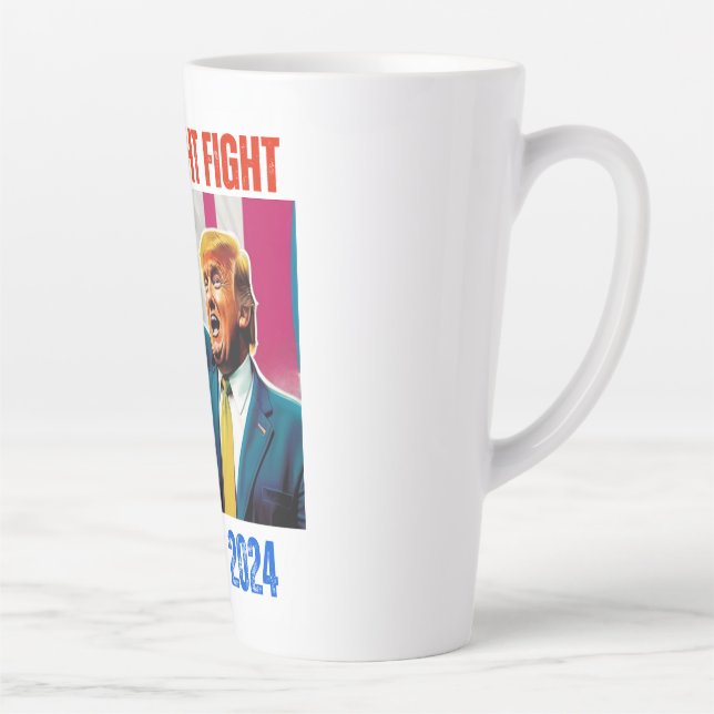 TASSE LATTE TRUMP 2024 COMBAT (Droite)