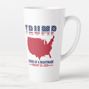 Tasse Latte Trump Finissant Un Cauchemar