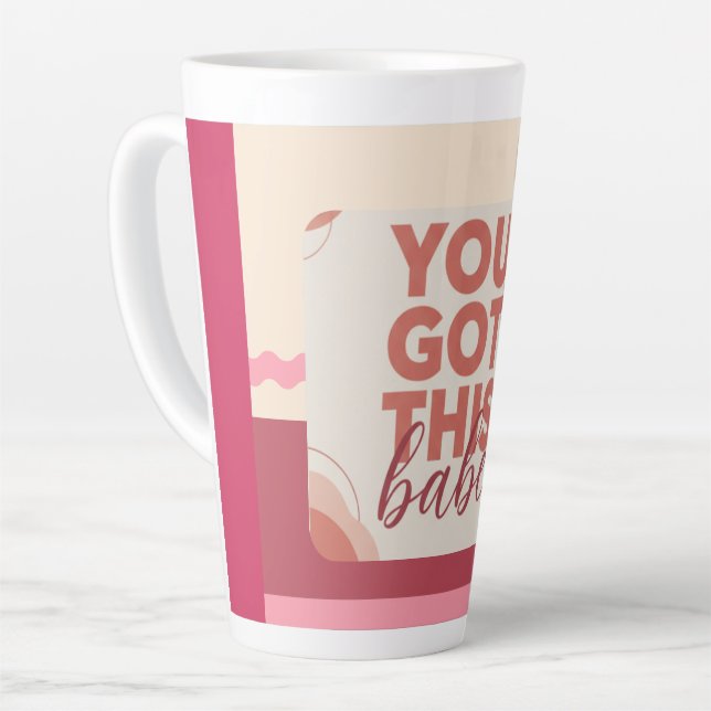 Tasse Latte Tu as ça bébé pour ton Amour (Angle gauche)