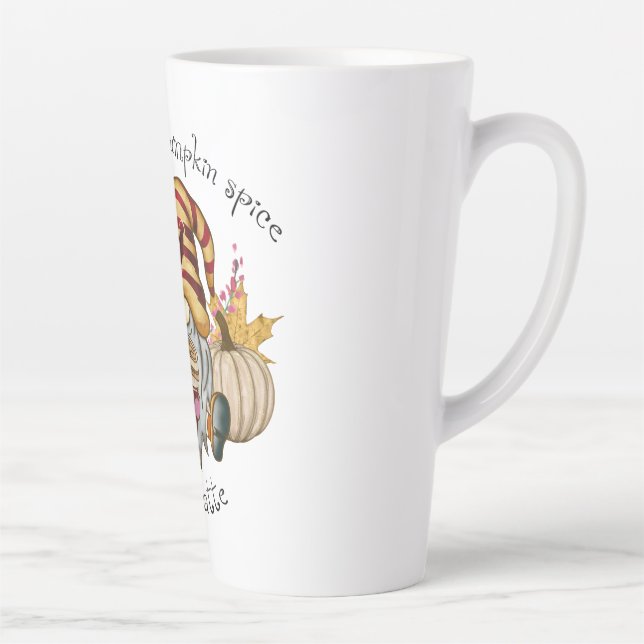 Tasse Latte Tu es l'épice citrouille de mon latte (Droite)