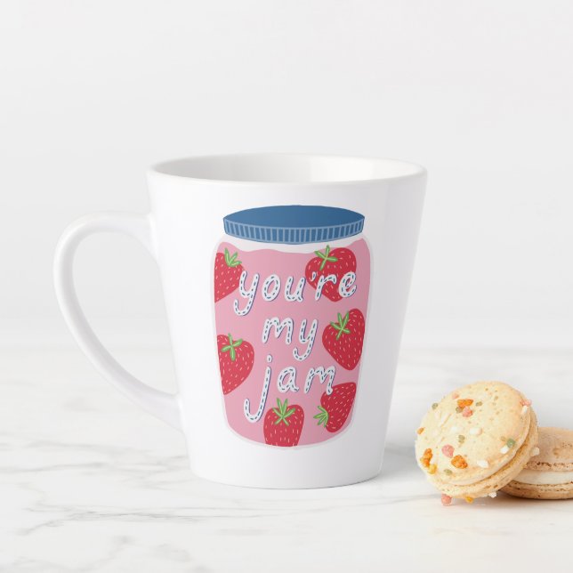 Tasse Latte Tu es ma citation d'amour préférée (En situation)