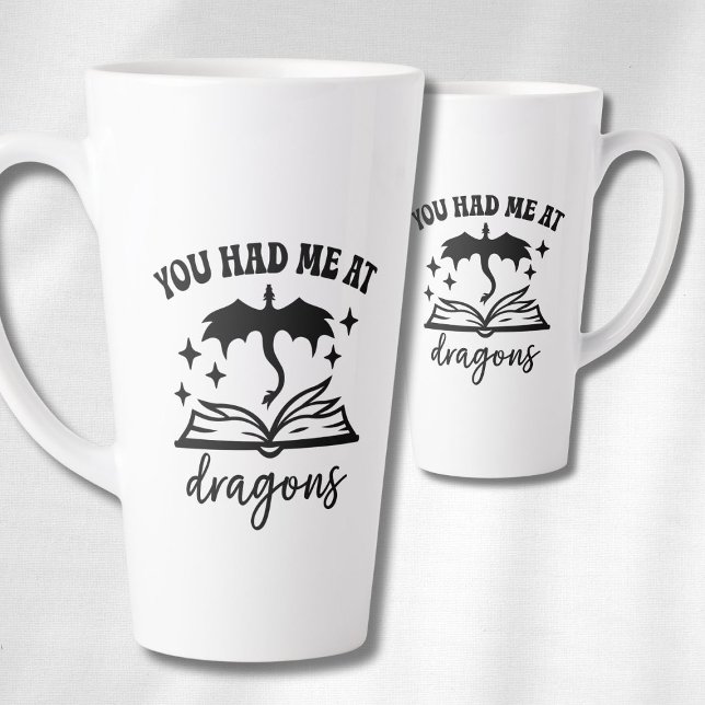 Tasse Latte Tu m'as eu à Dragons (Créateur téléchargé)