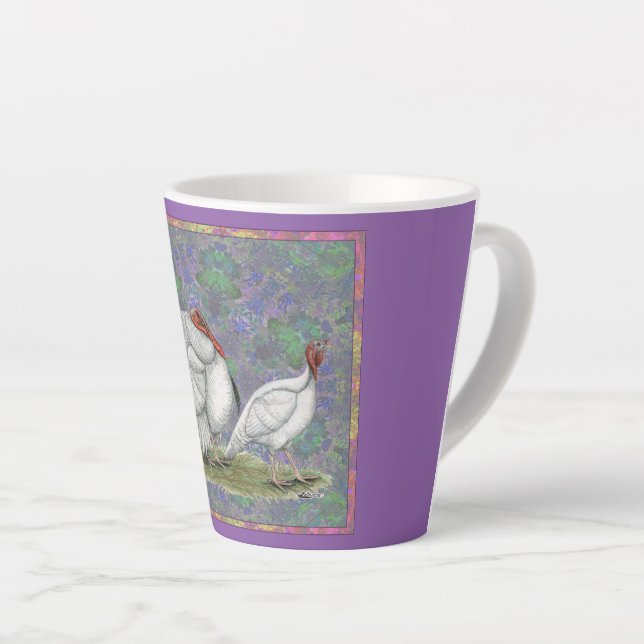 Tasse Latte Turkey : Pastel aux Pays-Bas (Angle droit)