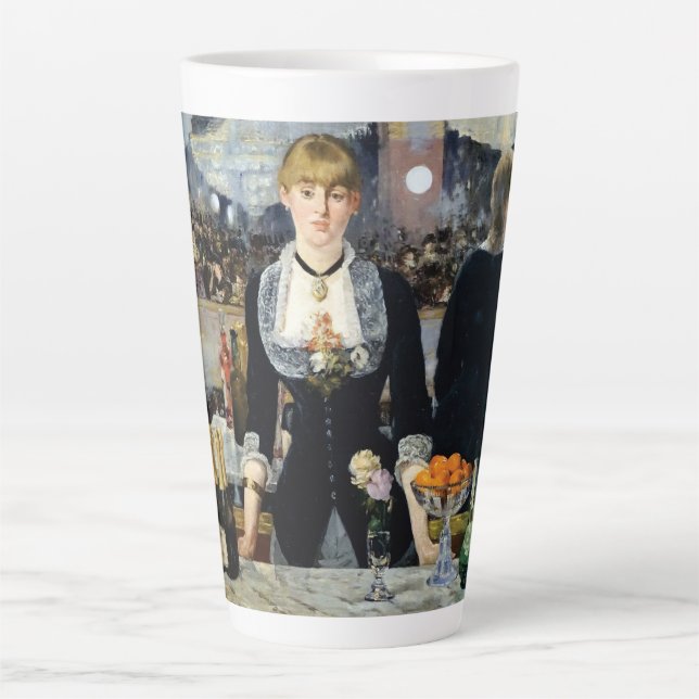 Tasse Latte Un bar aux Folies-Bergère de Manet (Devant)