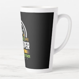 Tasse Latte Un Beekeeper Fonctionne Vous Devrait Aussi