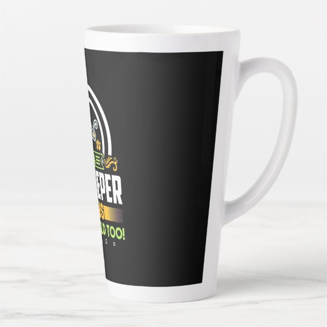 Tasse Latte Un Beekeeper Fonctionne Vous Devrait Aussi (Droite)