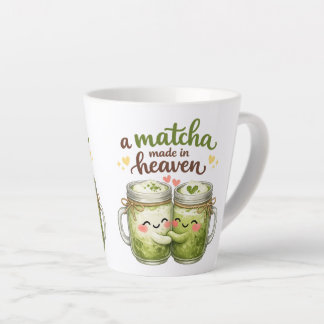 Tasse Latte Un Matcha Fait au Ciel Mignon Drôle Pun