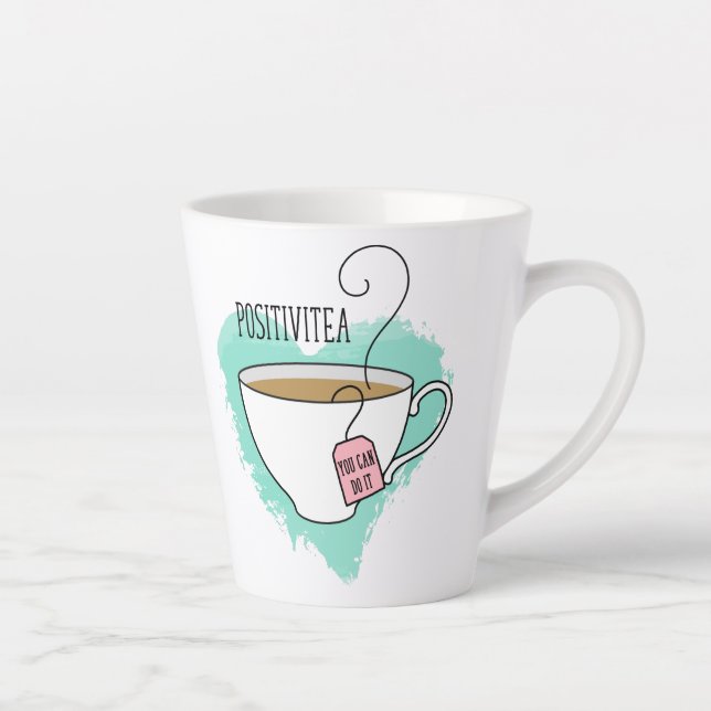 Tasse Latte Un petit cadeau pour les amateurs de thé (Droite)