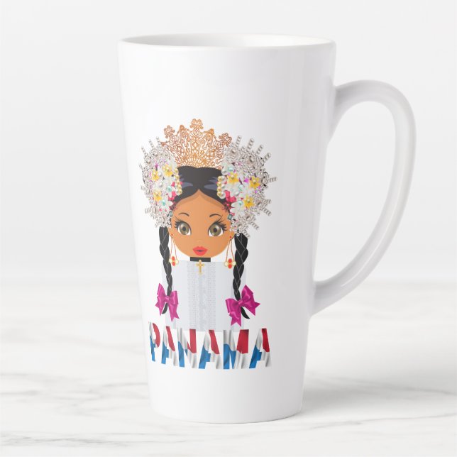 Tasse Latte Una taza muy panameña (Droite)