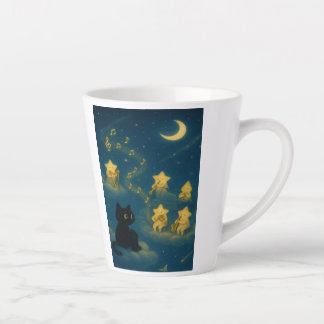 Tasse Latte Une gorgée à facettes pourries