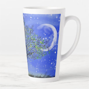 Tasse Latte Une latte