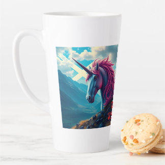Tasse Latte Unicorne d'Écosse