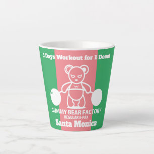 Tasse Latte Usine de l'ours