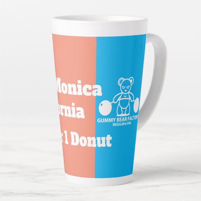 Tasse Latte Usine de l'ours (Angle droit)