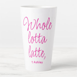 Tasse Latte Valentine entier Lotta Latte Hot Rose