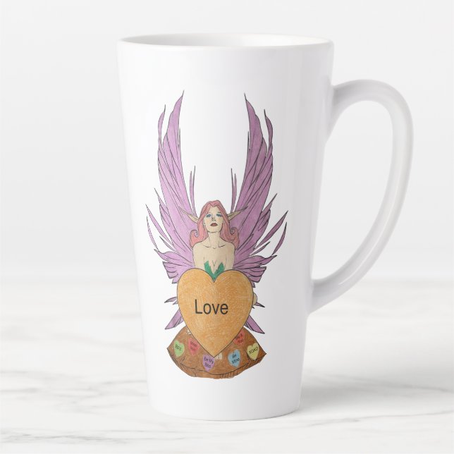 Tasse Latte Valentines Faerie (Droite)