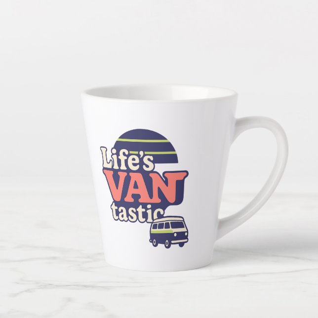 Tasse Latte VANtastic 2025 Trend Palette (Droite)