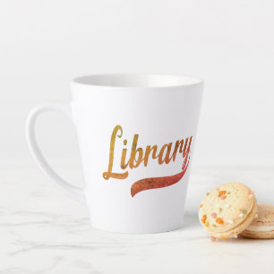 Tasse Latte Variabilité aléatoire - Bibliothèque