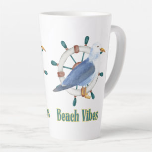 Tasse Latte vibes de plage