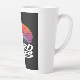 Tasse Latte Vibes du Caire Vintage | Style de rue égyptien & V