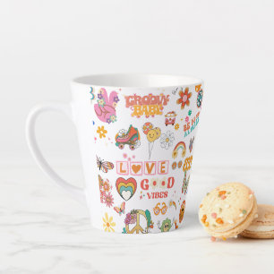 TASSE LATTE VIBES GÉNIALES GROOVY