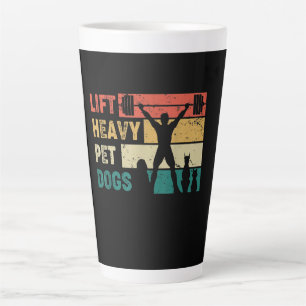 Tasse Latte Vintage Lift Heavy Pet Dogs