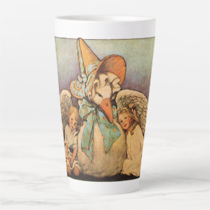 Tasse Latte Vintage Mother Goose Enfants Jessie Willcox Smith