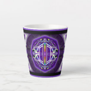 Tasse Latte Violet W3