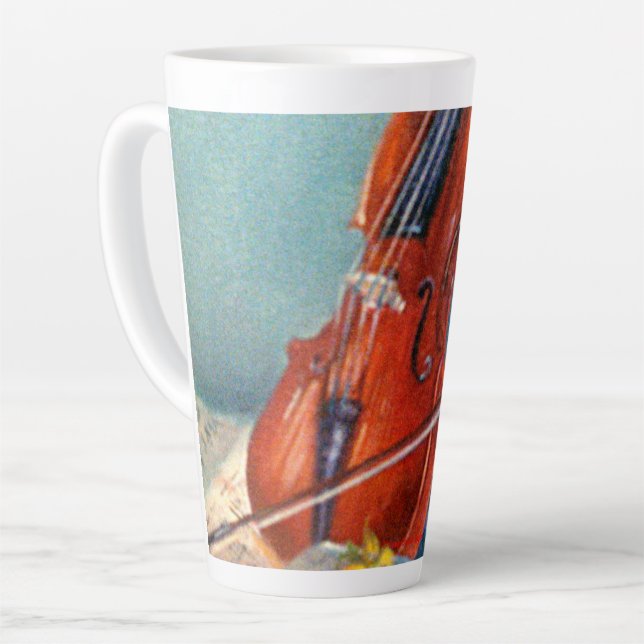 Tasse Latte Violín (Angle gauche)