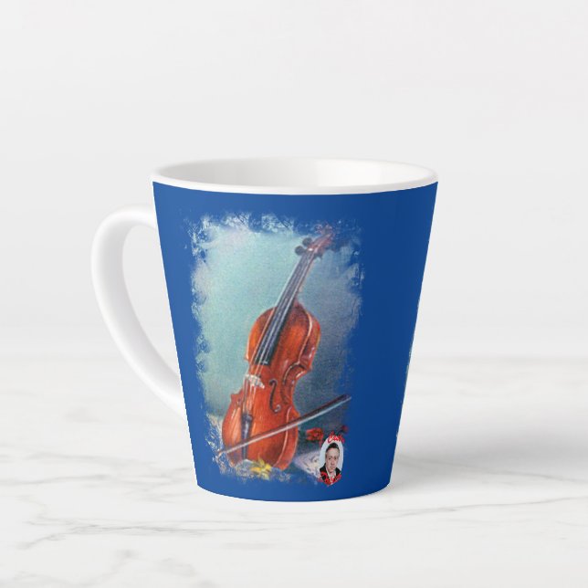Tasse Latte Violín (Angle gauche)