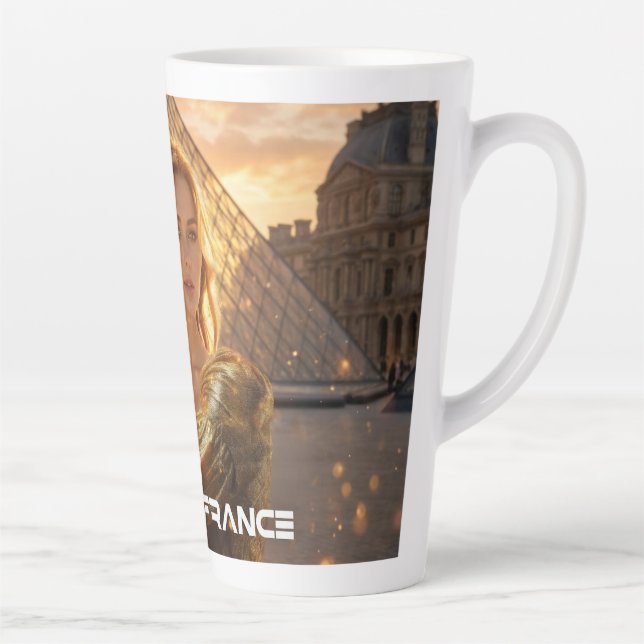 TASSE LATTE VIVE LA FRANCE - PARIS (Droite)